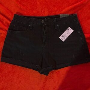 Wild Fable Black Jean Shorts